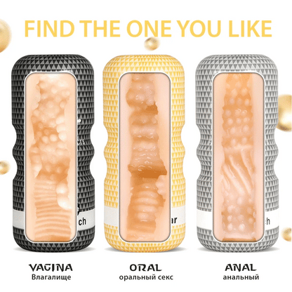 Adult Sex Toys Soft Rubber Snails Orgasm Masturbators Anal and Vaginal Opening Snails Hand and Penis Trainers Male Sex Toys