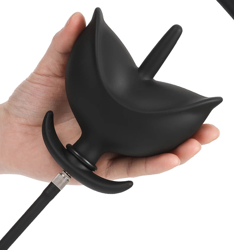 Adult Products Dildo for Anal Toy Expandable Butt Plug Silicone Massager Sex Toy for Women Men Inflatable Anal Plug Backyard Toy