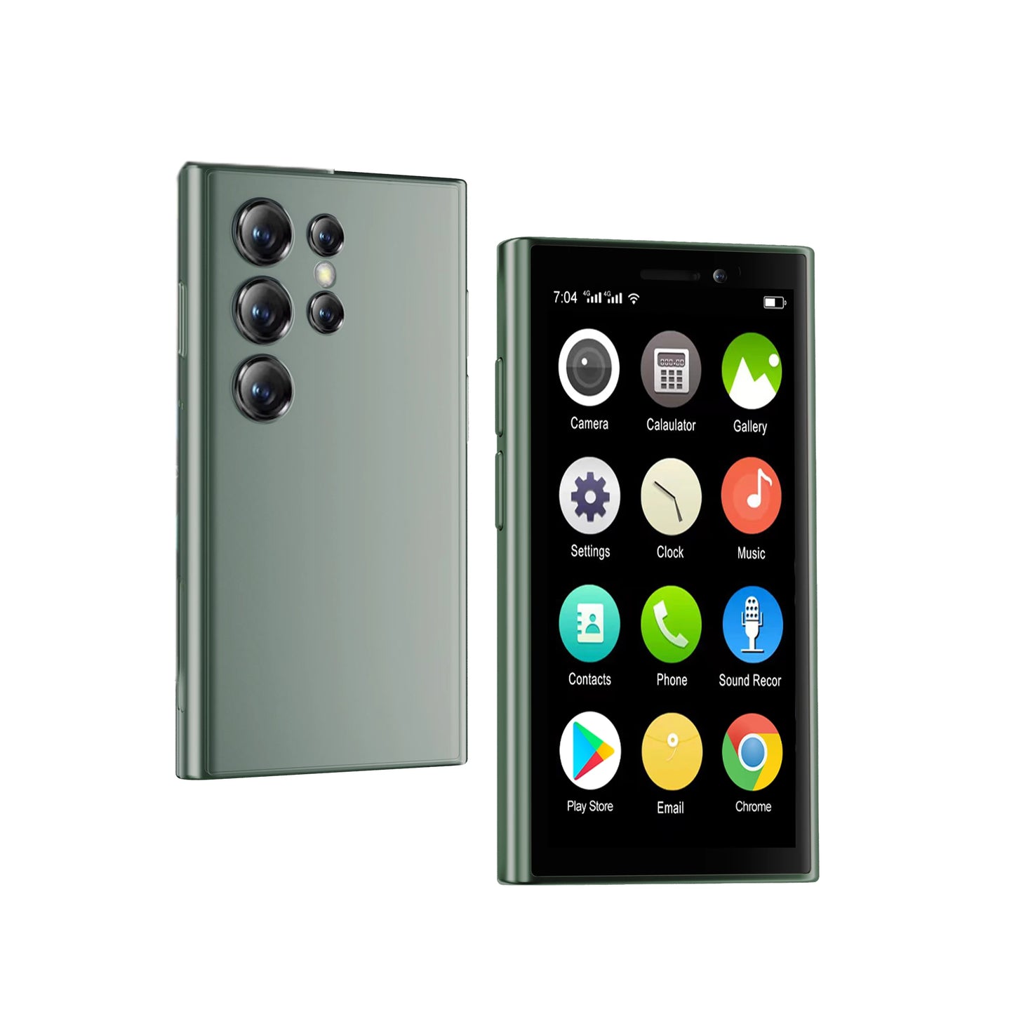 SERVO S26 Mini Smartphones Android 9.0 Dual SIM 3.0'' HD 900mAh WIFI Bluetooth 2GB+16GB Face Unlock 3G Small Mobile Phone Type-C