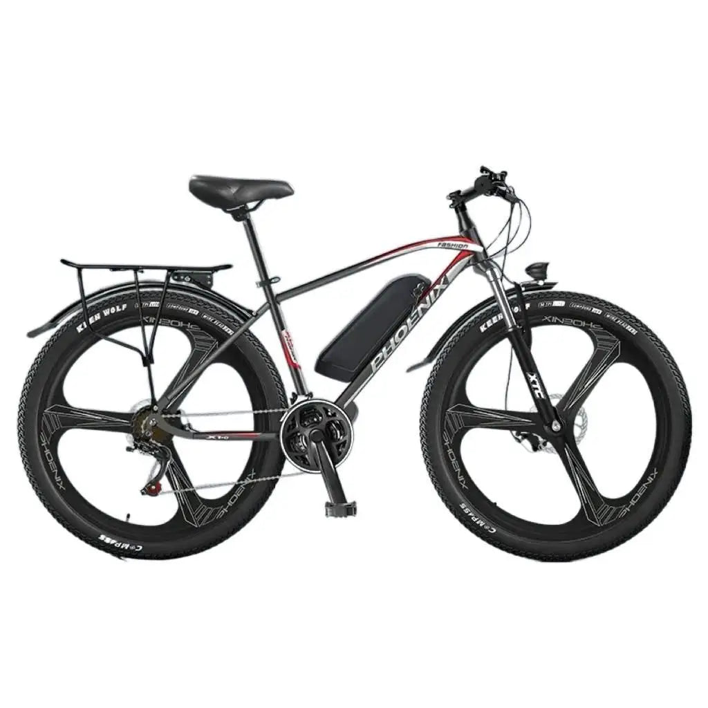 High-carbon steel frame ebike, 26-inch 350W 36V 20AH  battery adult electric bike, shock-absorbing comfortable electric bicycle