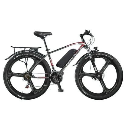 High-carbon steel frame ebike, 26-inch 350W 36V 20AH  battery adult electric bike, shock-absorbing comfortable electric bicycle