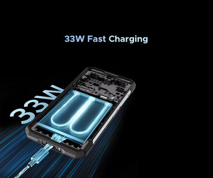 Global Version DOOGEE S200 5G Rugged Phone 12GB +256GB 6.72" Display 100MP AI Main Camera 10100mAh Mobilephone Android 16 NFC