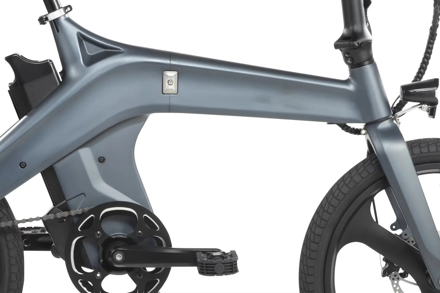 250W brushless motor electric bike, 20-inch 36V 10AH battery foldable electric bicycle, convenient ebike for urban commuting
