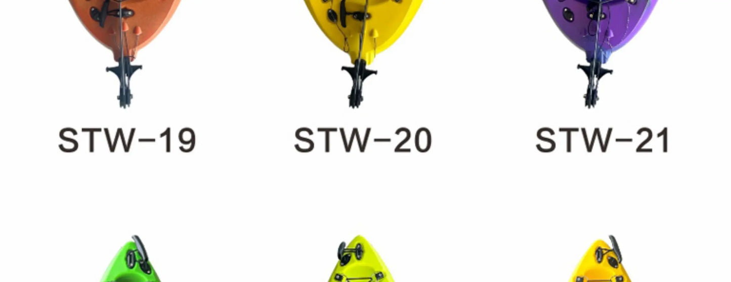 Fin pedal kayak, hard kayak, two sections, three sections, single person, double person, split kayak, splicing type