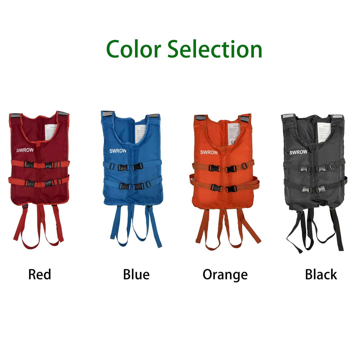 Life Jacket for Adults Kids, Life Vests with Legs Straps, Surf Lifeguard, Water Sports Kayaking Swimming SUP Safety PFD