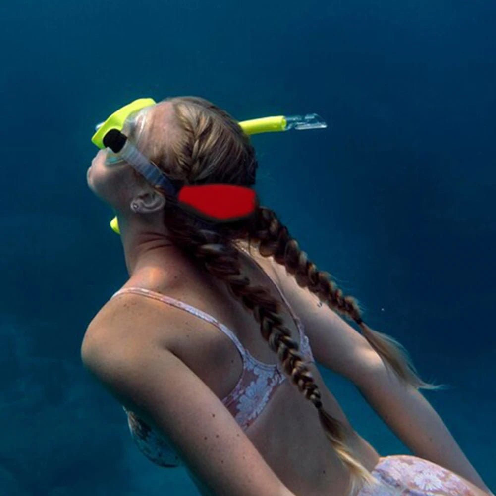 Diving Mask Slap Strap Non-Slip Scuba Mask Straps Adjustable Neoprene Mask Strap Cover Goggle Strap Covers Swimming Water Sports