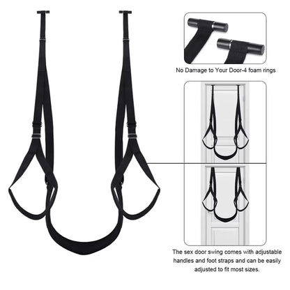 Door Sex Swings for Adult Couples Sex Position Furniture Adjustable Straps Bondage Restraint BDSM Sex Toy Sexyshop Erotic Toys