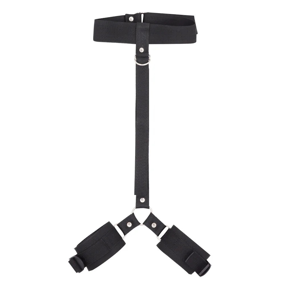 Adult Games Erotic Sex Toys For Woman Couples Slave Neck Collar Wrist Nylon  Bondage Restraints Collar Fetish sexy toys for play