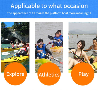 1 Persons Paddle Kayak Sport Fishing Kayak Pedal For Lakes & Rivers