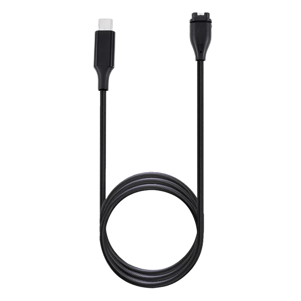1M USB Charging Cable Data Cord Charger For Garmin Fenix 7 7S 7X 6 6S 6X 5 5X 5S Vivoactive 3 Forerunner 945 935 245 Instinct 2