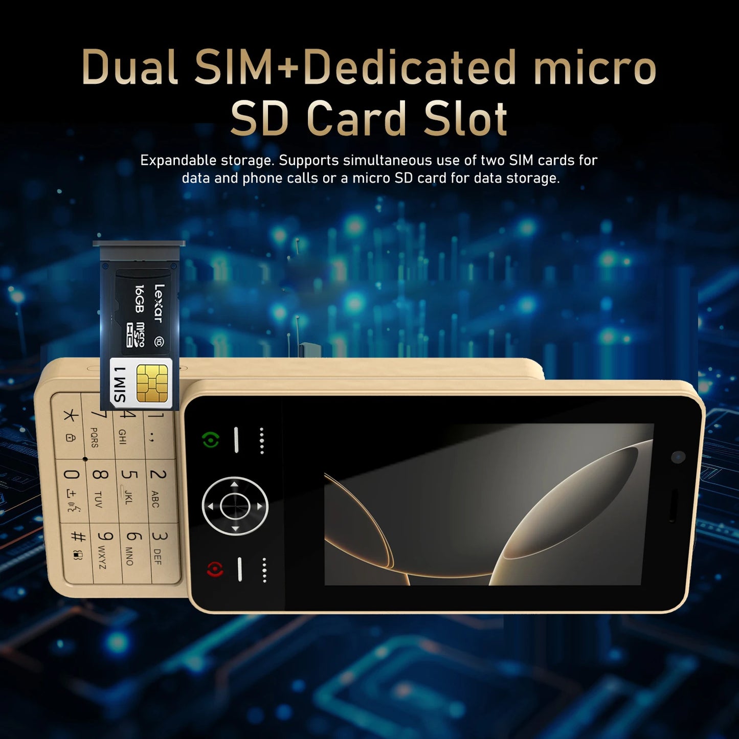 Function phone,smart phone,slider phone,button phone,2+16GB,4.0inch screen,button touch screen two-in-one,1900mAh portable phone