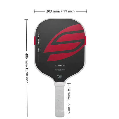 Selkirk-Style T700 Carbon Fiber 5th Gen Pickleball Paddle, Boomstick Core, Hot-Pressed
