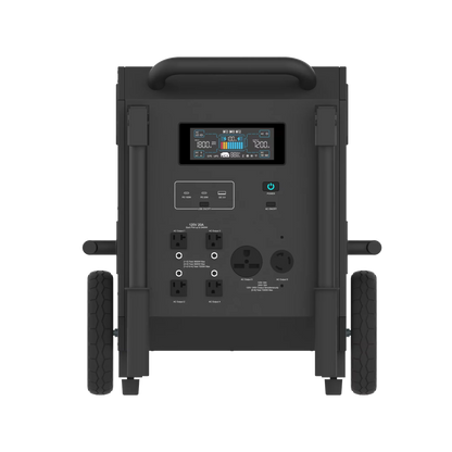 Portable Power Station Large Capacity 9792Wh UPS Battery LiFePO4 7200W Dual-Voltage Solar Generator Pure Sine Wave Inverter Car