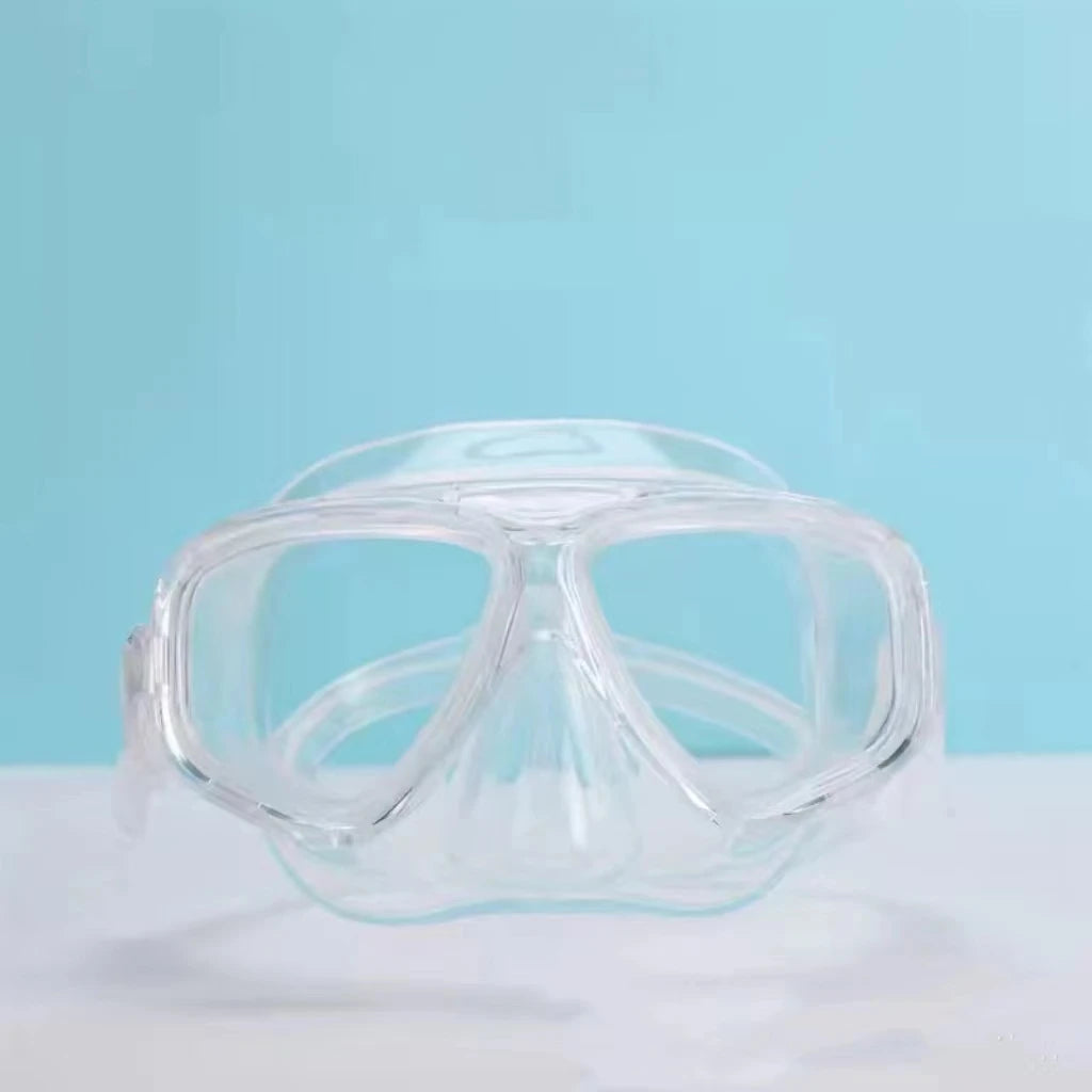 QYQ Professional Snorkeling Scuba Diving Mask Diving Goggles Silicone Panoramic Dive Mask For Adult Swimming Goggles Snorkeling