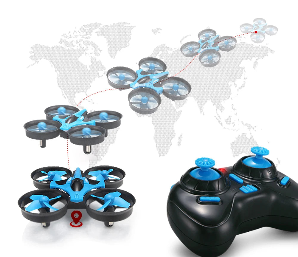 H36 Mini Drone 6-Axis Headless FPV Drones Pocket Remote Control Helicopter Plane RC Dron Quadcopter Toys Christmas Gift for Kids