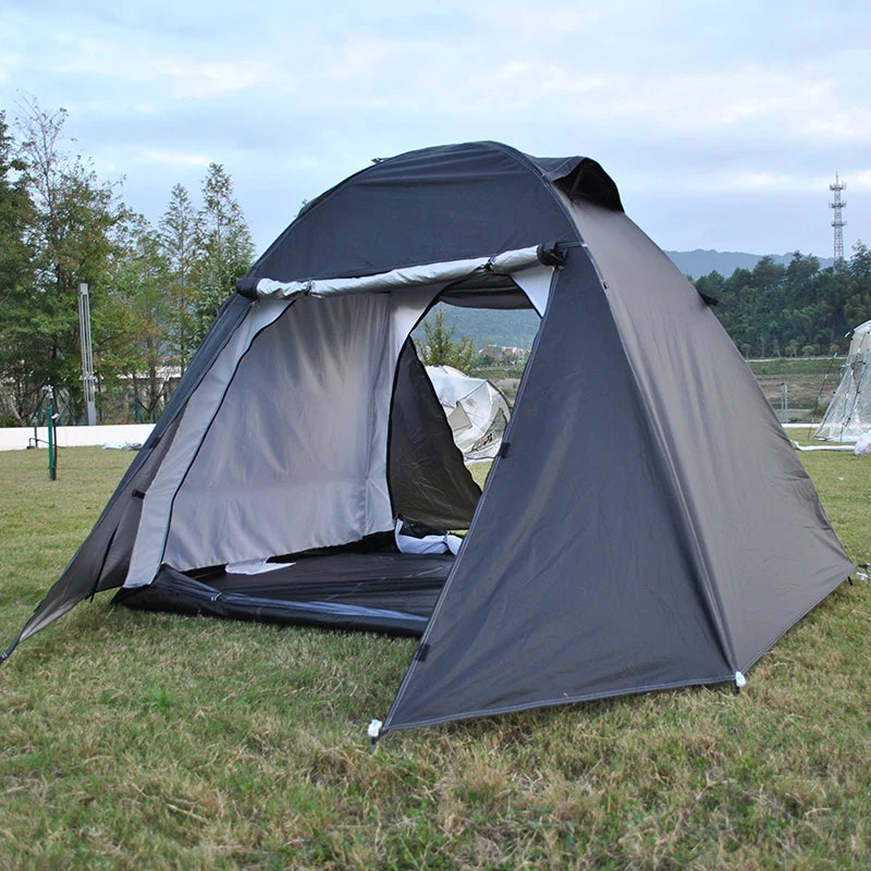 Camping Tent with Rainfly, 2, 3 Person Tent, Set up in 10 Mins, Weatherproof Tent for Camping, Festivals, Backyard, 2 Layers