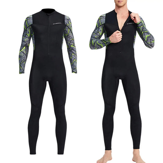 Premium Men's Wetsuit Scuba Diving Thermal Winter Warm Full Suit Water Sports Swimwear Swimming Surfing Kayaking Equipment
