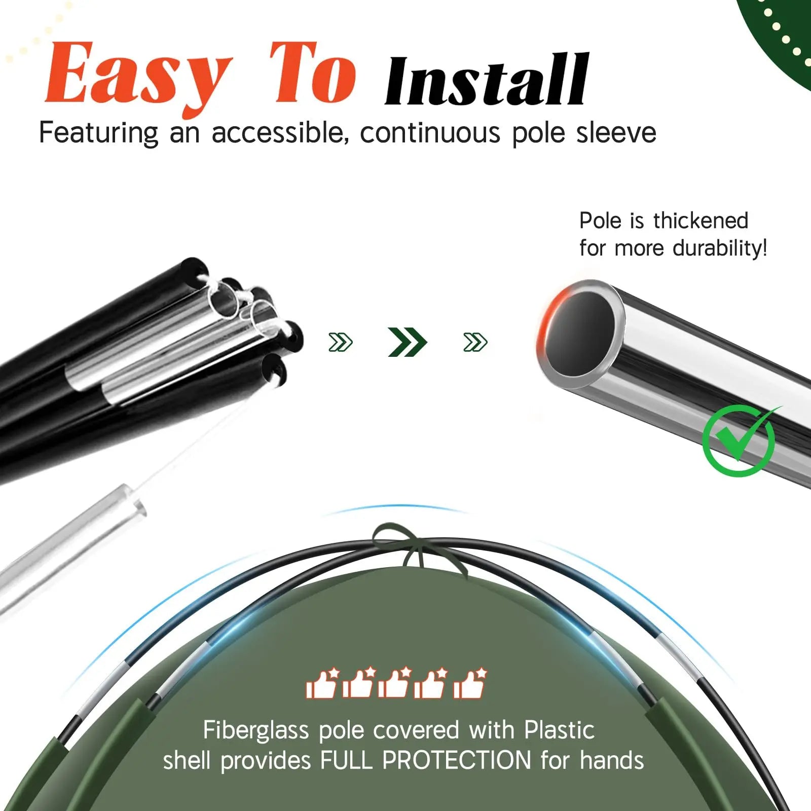 3-4 People Tents for Camping with Shelter 100% Waterproof Windproof  Easy Set Up Tent with Removable for Adventure Backyard