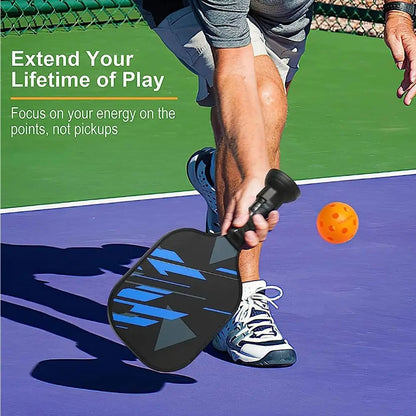 Pickleball Balls Retriever Picker Upper Silicone Racket Accessories Pick Up Pickleball Balls Without Bending Over