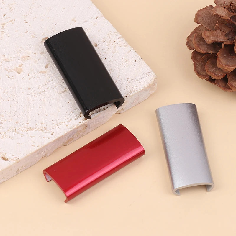 Pickleball Buckle Replace Supplies, 1/2Pcs 45x18 Mm Snap Fastener Clip, Decorative Weighted Blocks for Racket.