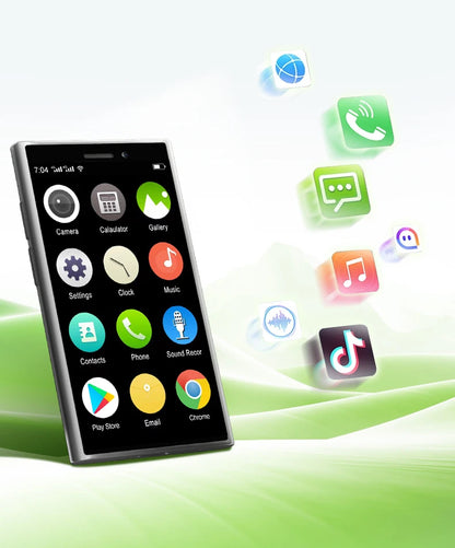 SERVO S26 Mini Smartphones Android 9.0 Dual SIM 3.0'' HD 900mAh WIFI Bluetooth 2GB+16GB Face Unlock 3G Small Mobile Phone Type-C