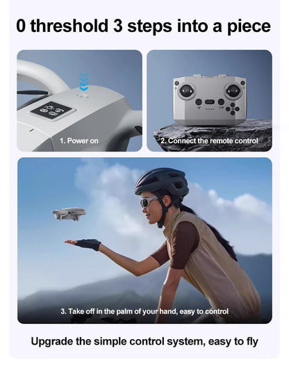 Xiaomi Gt3 Max Drone 8k Hd Aerial Photography Large Screen Optical Flow Positioning Brushless Intelligent Obstacle Avoidance