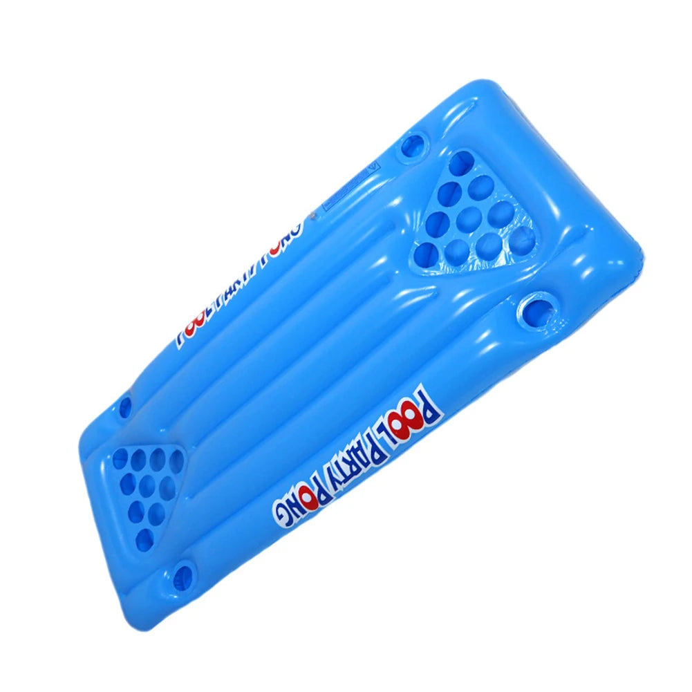Inflatable Floating Pong Table Float Summer Pool Party Decorations Inflatable Pool Pong Table Pool Family Games for Pong