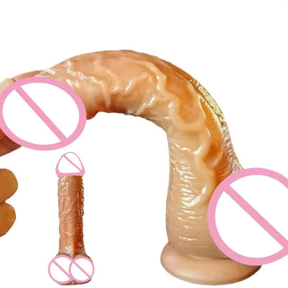 Adult Sex Toys Anal New Realistic Dildo Huge Sucker Soft Dildos for Women Masturbator Female Vagina Massage Anal Plug Product18+