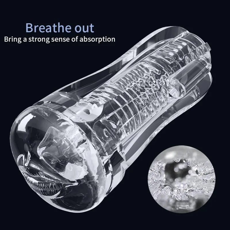 Sex Adult Toys Male Sex Products Masturbator Cup Soft Pussy Transparent Vagina Anal Adult Exercise Supplies Pocket Cup for Men