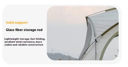 Mountainhiker outdoor camping tent car large shading dome shading family four seasons waterproof anti-mosquito net equipment