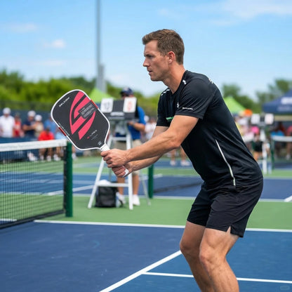 SLK LABS Project Boomstik Elongated Pickleball Paddles High Spin Control Large Sweet Spot BoomCore MOI Tuning USAP Approved