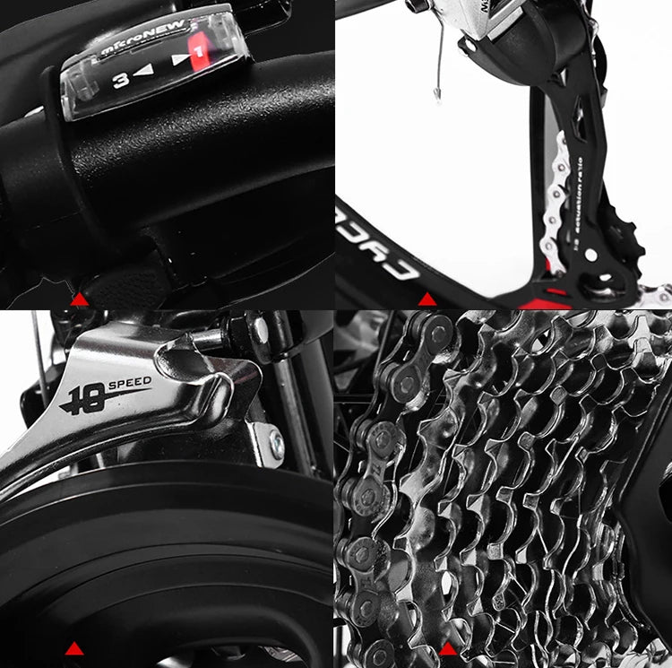 Eco-friendly 26 Inch Size Wheel Folding Bike Cycling Steel Frame Folding Mountain Bicycle