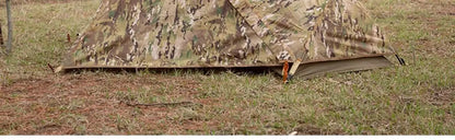 Outdoor Single Camping Tent Ultra light Hiking Tent, Double-layer Marching Camouflage Rainproof Tent trekking Shelter Tent