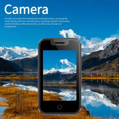 Mini Smart Wearable Mobile Phone 2.4" Touch Screen Support Dual SIM Bluetooth Call Music SMS Voice Changer Camera Vibration