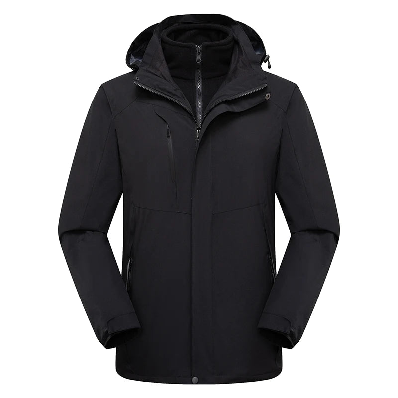 Jackets for Men's Winter Wear Windproof Keep Warm Waterproof Climbing Hiking  Mountaineering Clothing Coat Soft Shell Jackets