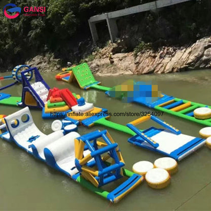 Pool Water Park Floating Sea Parks Inflatable Water Games Park Rides For Kids And Adults