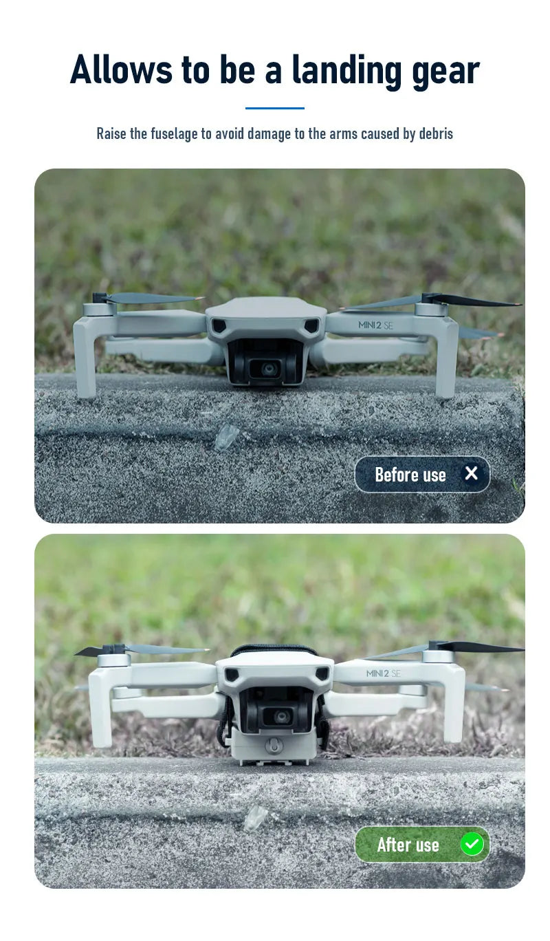 Drone Airdrop System for DJI Mini 2/SE/2SE Air-dropping Dropper Fishing Bait Wedding Ring Gift Proposal Rescue Delivery Thrower