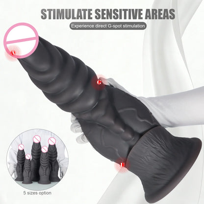 Monster Dildo Realistic Dildo Anal Stimulation Prostate Adult Sex Toys For Women Men 18+ Dick Big Penis Thick Silicone Sexshop