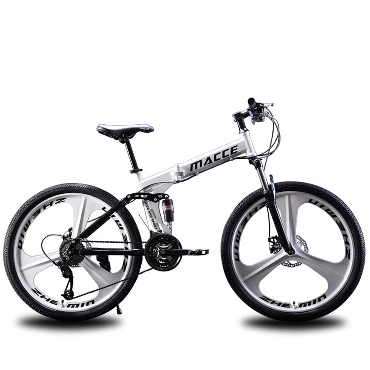 Eco-friendly 26 Inch Size Wheel Folding Bike Cycling Steel Frame Folding Mountain Bicycle