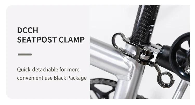 Litepro S9 Aluminum Alloy Frame 16 Inch 9 Speed Tri-fold Bicycle S /Y BAR Light Weight Foldable Bicycle Mini Folding Bike