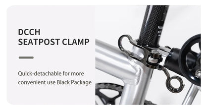Litepro S9 Aluminum Alloy Frame 16 Inch 9 Speed Tri-fold Bicycle S /Y BAR Light Weight Foldable Bicycle Mini Folding Bike