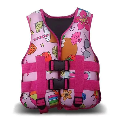 New Life Jacket Neoprene Safety Life Vest Water Sports Fishing Kayaking Boating Swimming Drifting Safety Vest for Adult Children