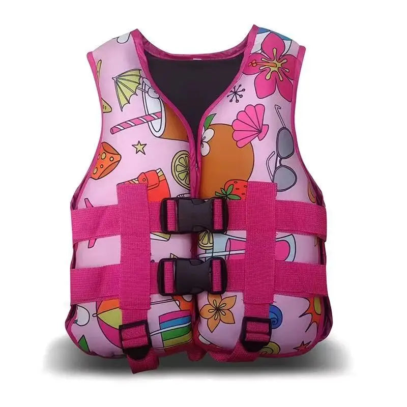 New Life Jacket Neoprene Safety Life Vest Water Sports Fishing Kayaking Boating Swimming Drifting Safety Vest for Adult Children