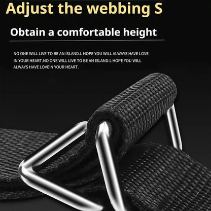 SM Sex Swing with Adjustable Door Anchor and Straps for Hands Feet Restraint Unlock Multiple Positions