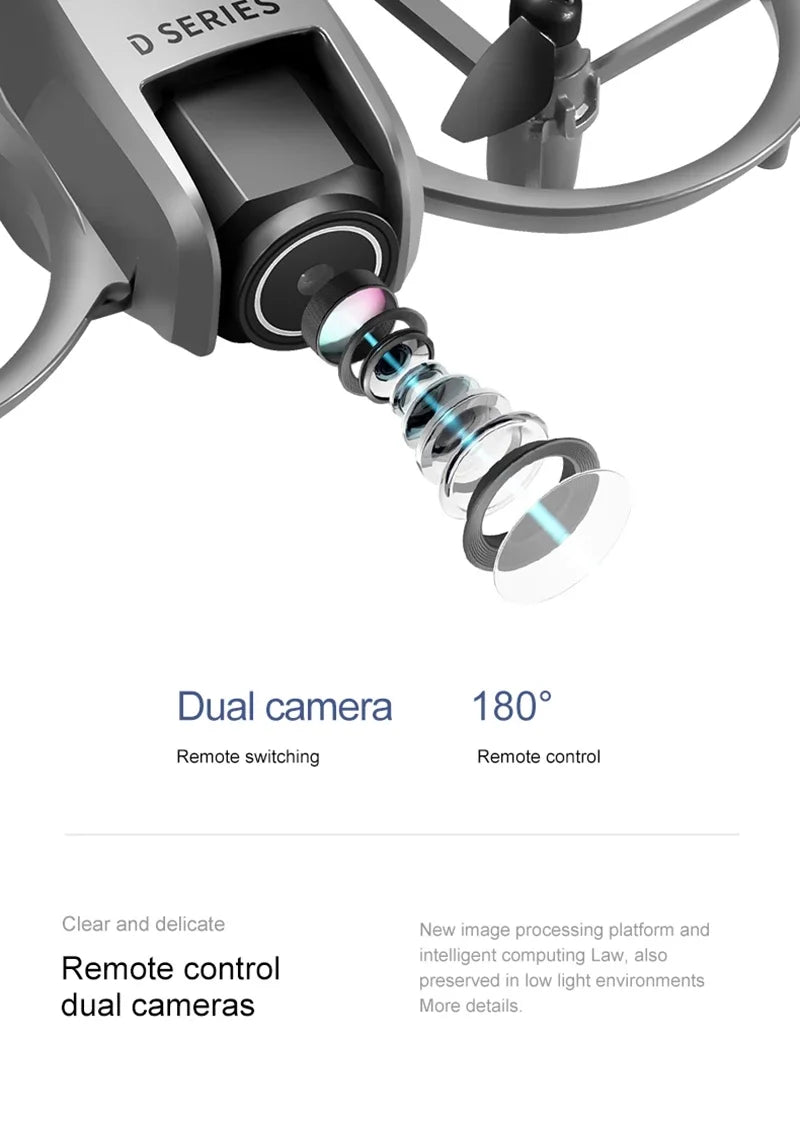 Xiaomi D16 Drone 8K Aerial GPS Avoidance Bushless Motor Drone Electric Adjustment HD Profesional Dual-camera Optical Flow