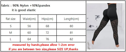 Women Gym Hollow Out Leggings Elastic Butt Lifting Fitness Athletic Workout Yoga Pants Exercise Leggins Outdoor Sports Tights