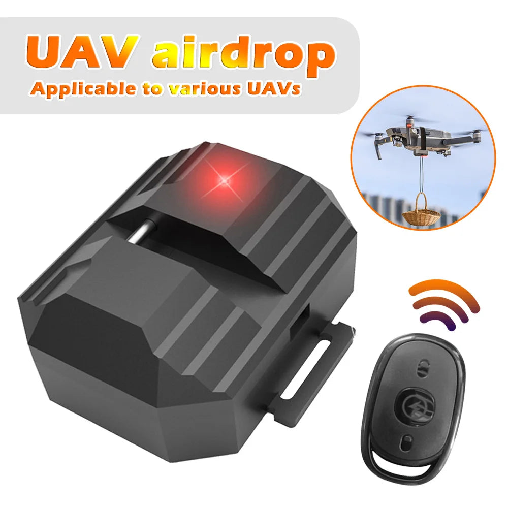 NEW Drone Airdrop Thrower System 2.4 Remote Control General Payload Delivery Thrower Air Dropper Device Drone Accessories