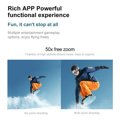 Race Drone  8K Dual Professional Aerial Photography HD Dual-Camera WIFI FPV Four-Axis Rc Quadcopter Toy UAV