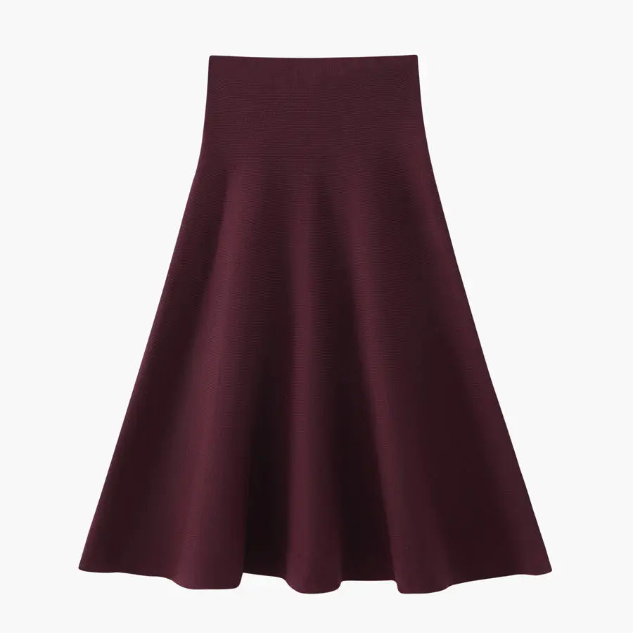 AS woman clothes knitting zipper collar tops and knitted skirt cover knee Autumn-winter collection