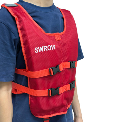 Life Jacket for Adults Kids, Life Vests with Legs Straps, Surf Lifeguard, Water Sports Kayaking Swimming SUP Safety PFD